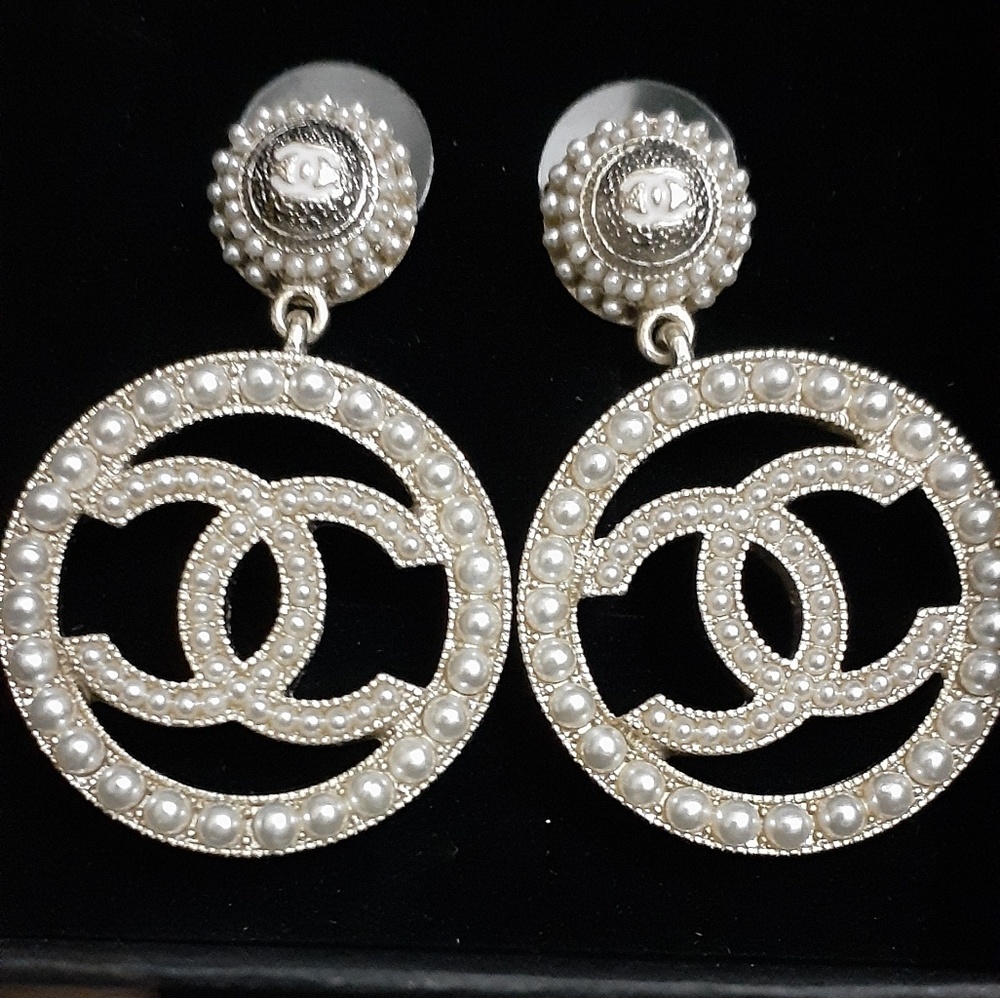 Slightly used Authentic Chanel earrings